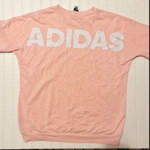 Adidas Tunic Style Short Sleeve Sweatshirt Medium